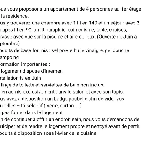 Avec Piscine Et Wifi Sjpp Cize Apartamento